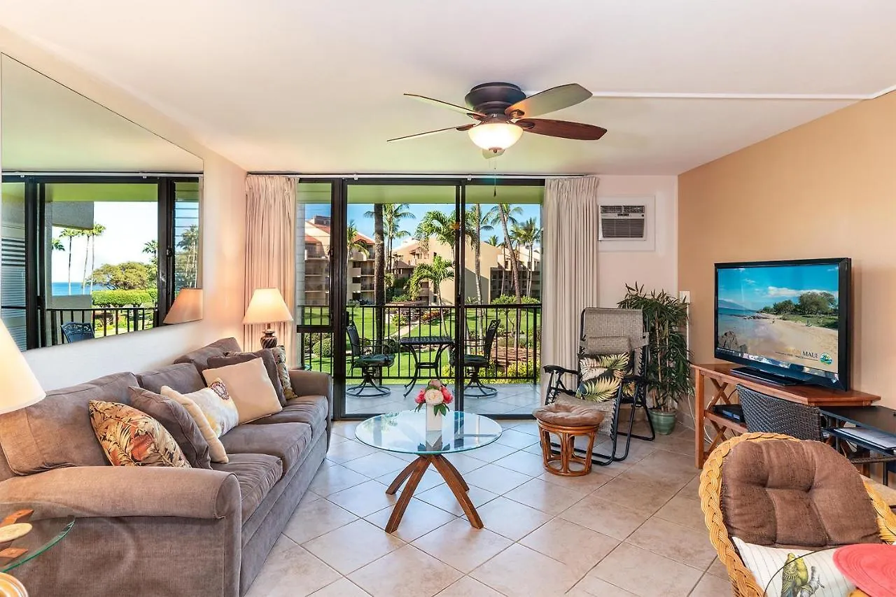 Kamaole Sands 2-204 - Ocean View Condo, Ac, Wi-Fi Wailea  Prázdninový dům