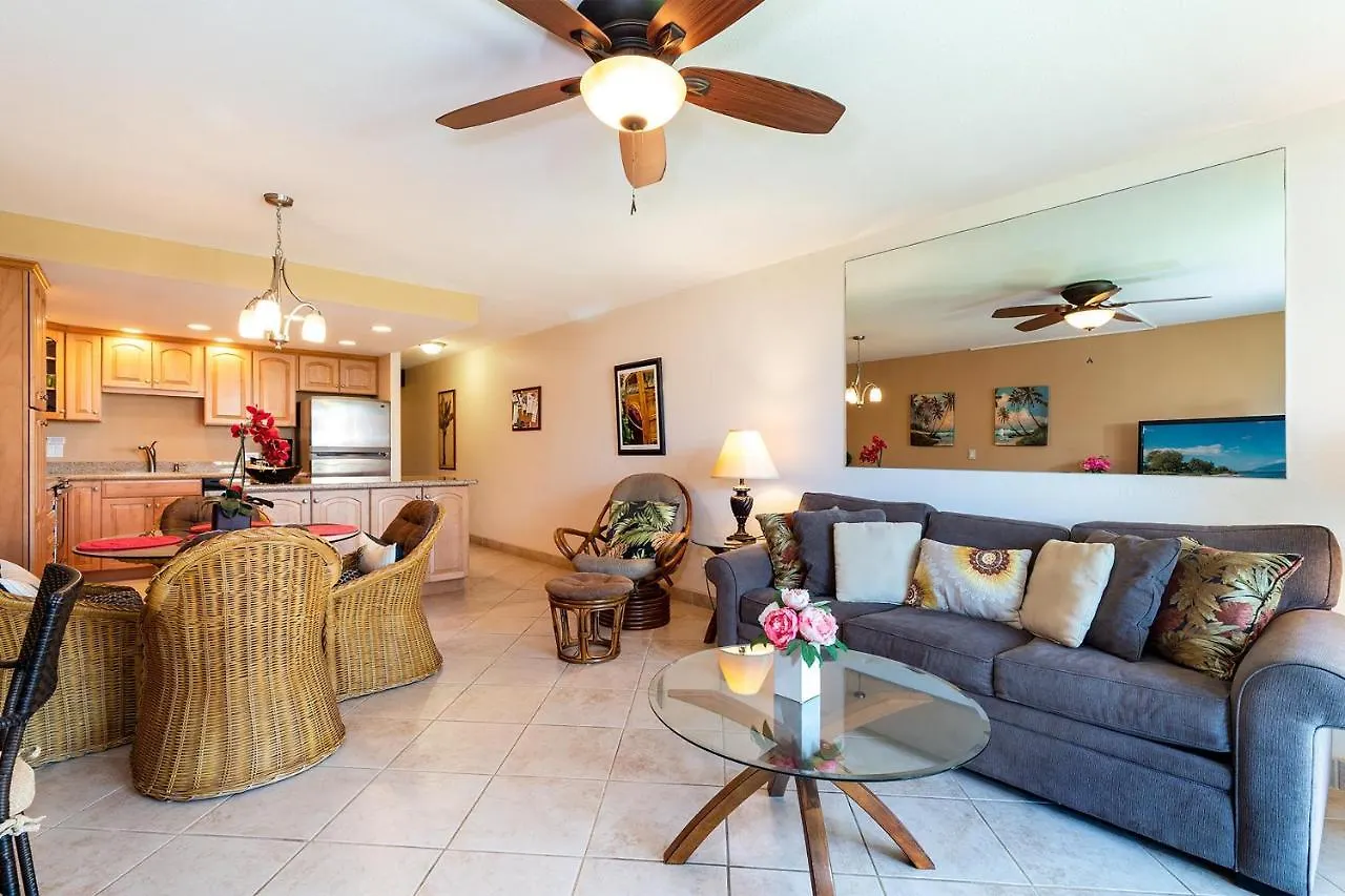 Kamaole Sands 2-204 - Ocean View Condo, Ac, Wi-Fi Wailea  USA