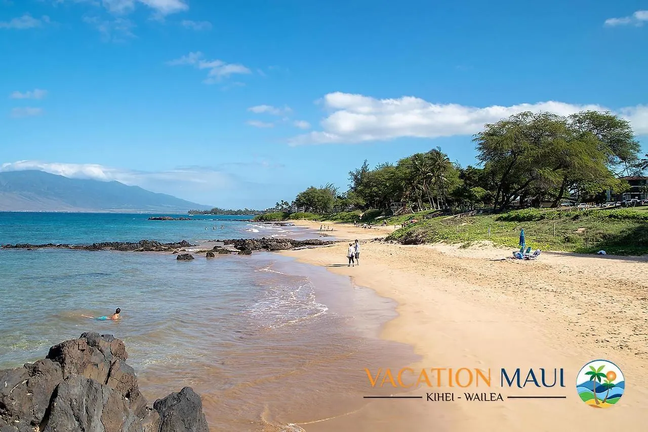 Prázdninový dům Kamaole Sands 2-204 - Ocean View Condo, Ac, Wi-Fi Wailea  USA